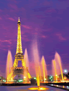 Eiffel Tower twilight